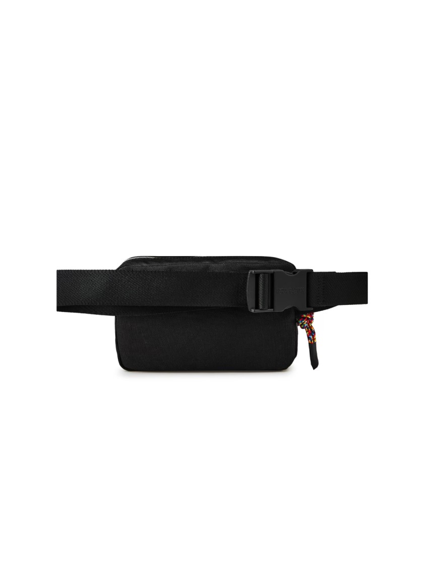 Marcelo Burlon County Of Milan Marcelo Burlon Colorful Cross Logo Fanny Pack In Black