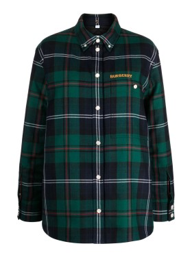 ミニスカート Burberry Quilted Nylon Skirt With Front Button Closure Burberry Quilted Nylon Skirt With Front Button Closure | THE