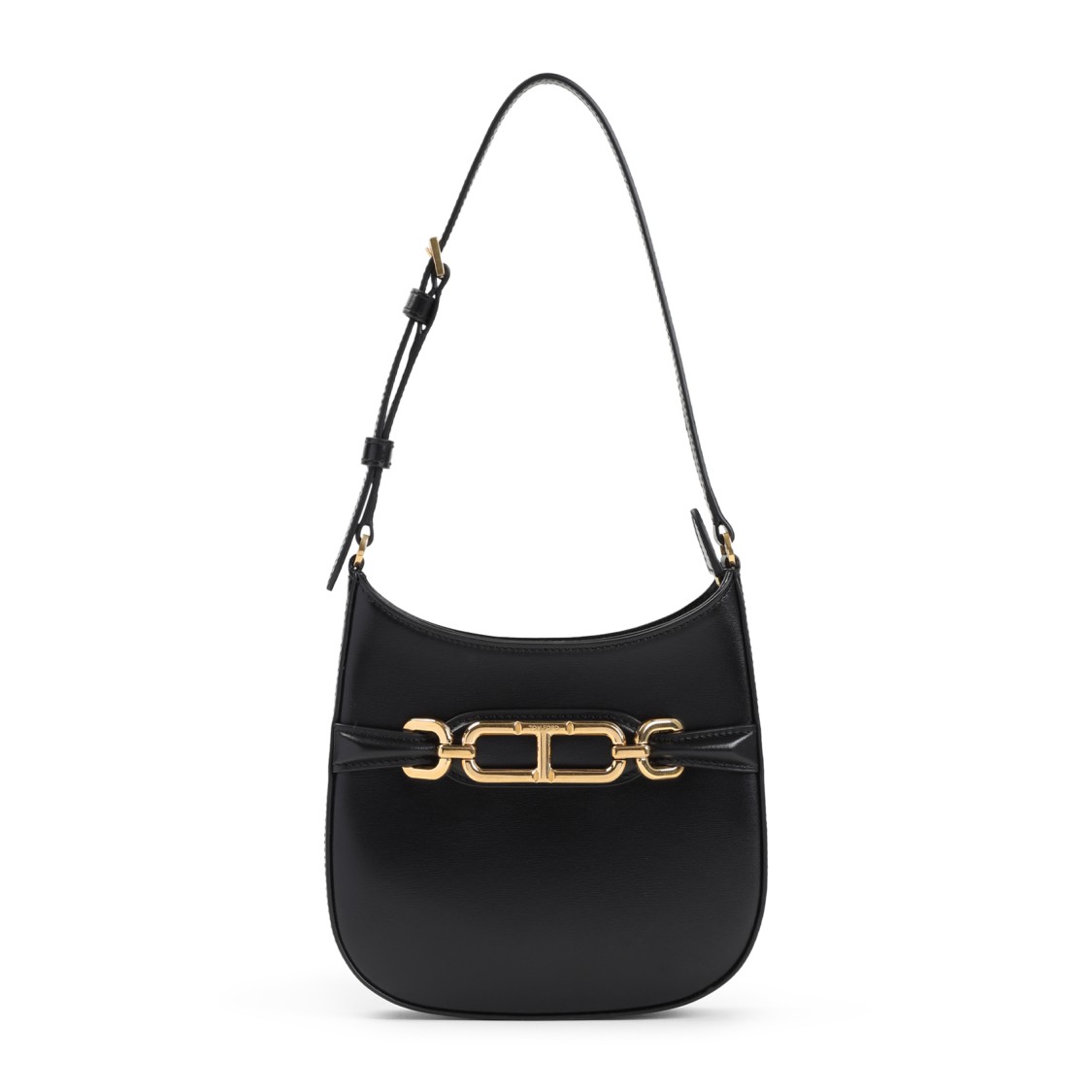 Tom Ford Black Calf Leather Mini Bag