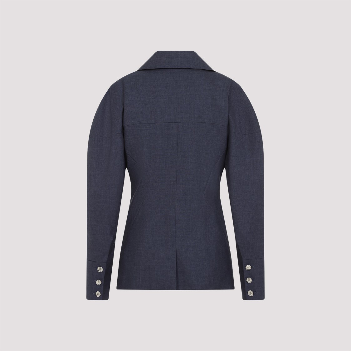Givenchy Double-breasted Buttoned Blazer In Blue