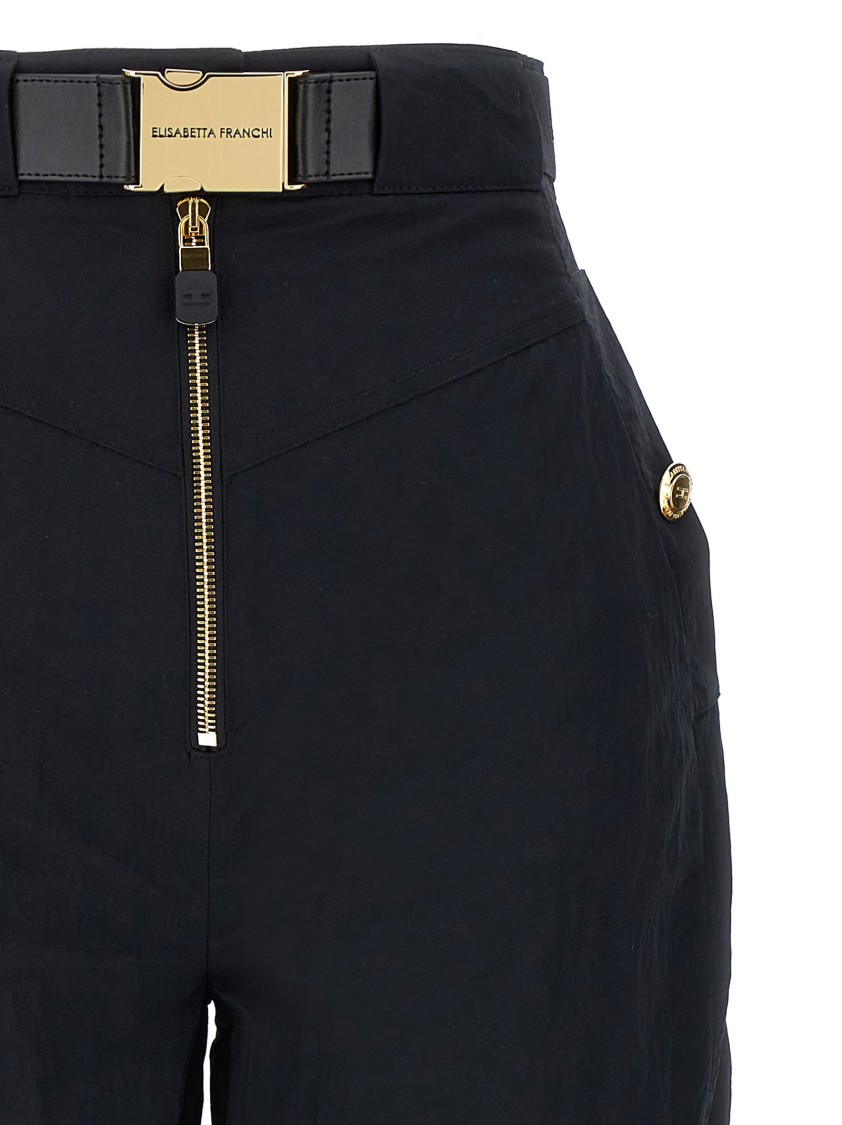 パンツ ELISABETTA FRANCHI Technical sailing pants Elisabetta Franchi Technical Sailing Pants | THE LIST