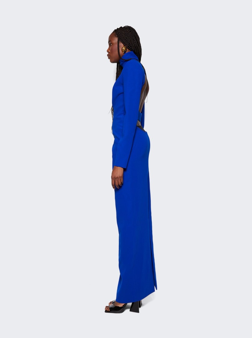 Monot Long Dress With Back Slit And Maxi Cut-out