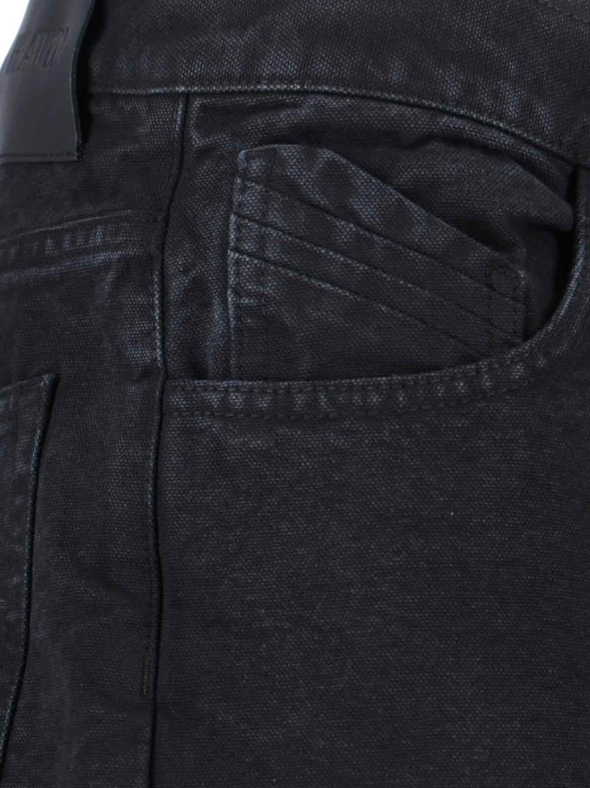 The Attico High-Waisted Black Trousers Jeans | THE LIST