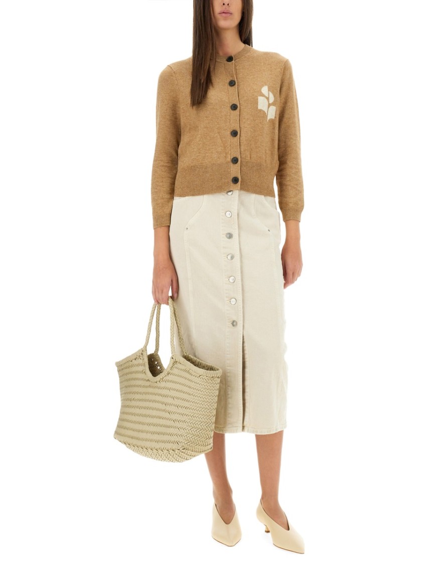 Isabel Marant Étoile Cardigan-38f Nd Isabel Marant Etoile Female In Neutrals