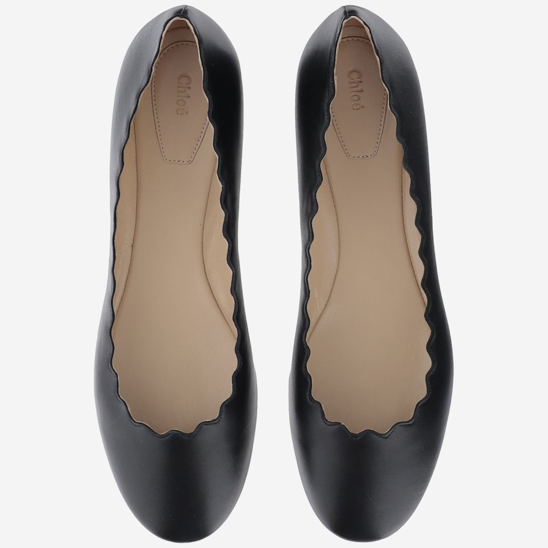 Shop Chloé Lauren Ballerinas