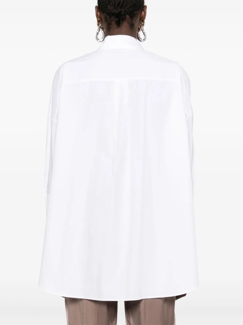 Joseph Womens White Comete Oversized Cotton Shirt In White