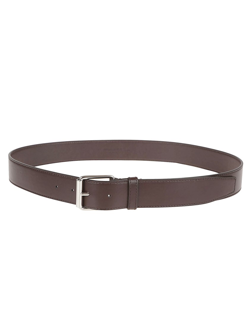 Stella Mccartney Brown Polyester Belt With Classic Buckle Closure In Brown