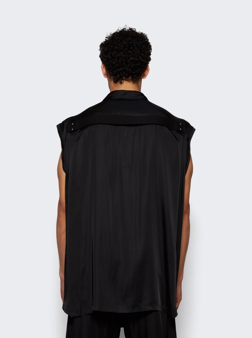 Rick Owens Sleeveless Jumbo Overshirt