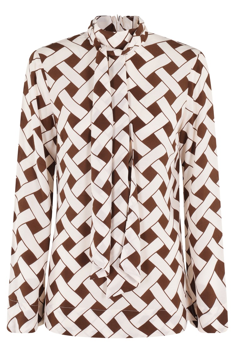 Shop Rixo London Rixo Libra Top In Neutrals