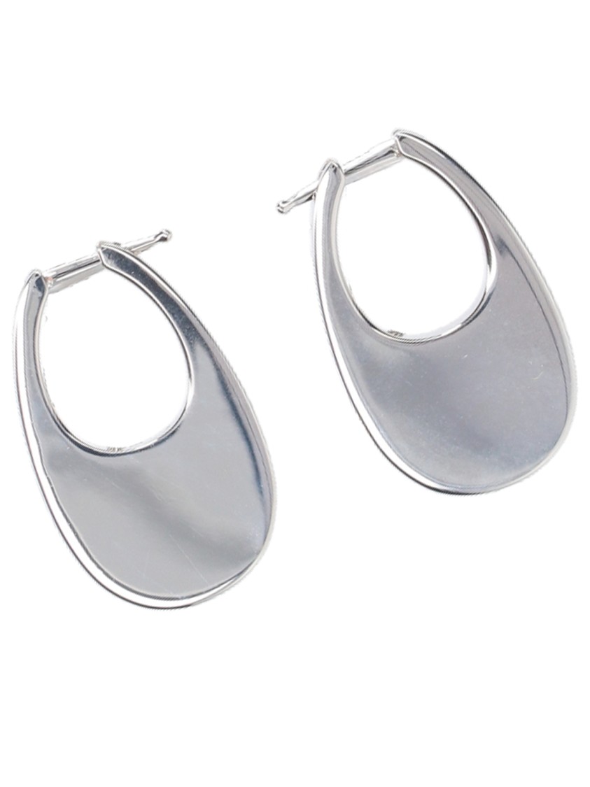 Shop Coperni "swipe" Medium Earrings – Silver