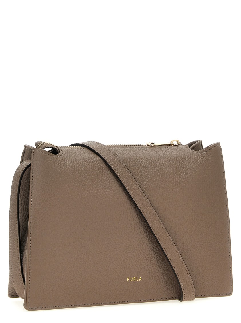 Furla ' Nuvola S' Crossbody Bag In Gray