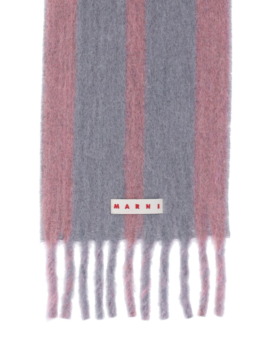 Marni Alpaca And Wool Scarf Scarves And Foulards Multicolor