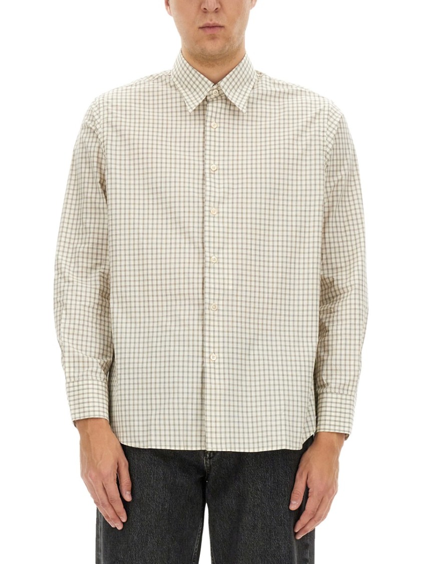 Sunflower Regular Fit Check Pattern Shirt In Multicolor
