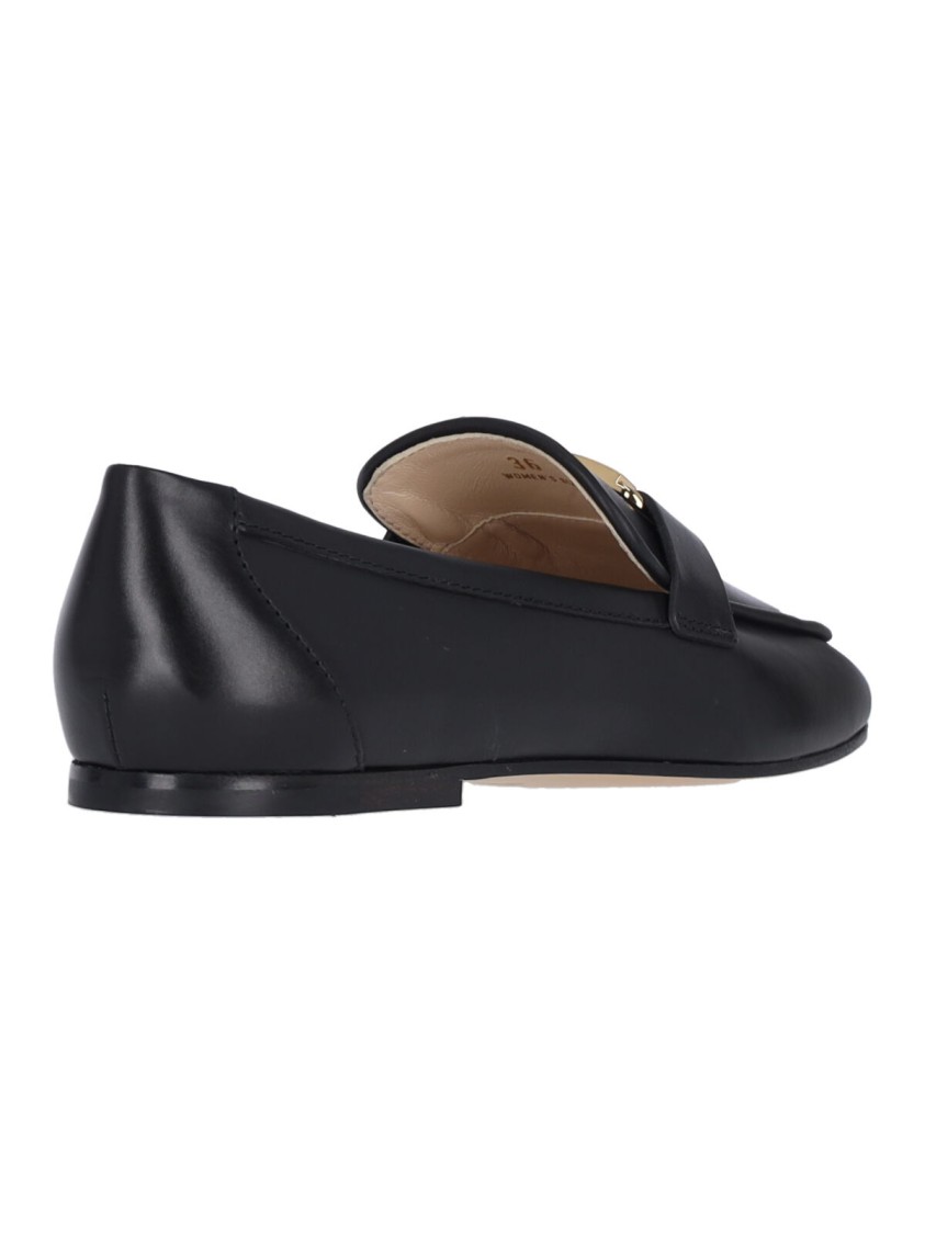 Shop Tod's T Timeless' Moccasins – Black