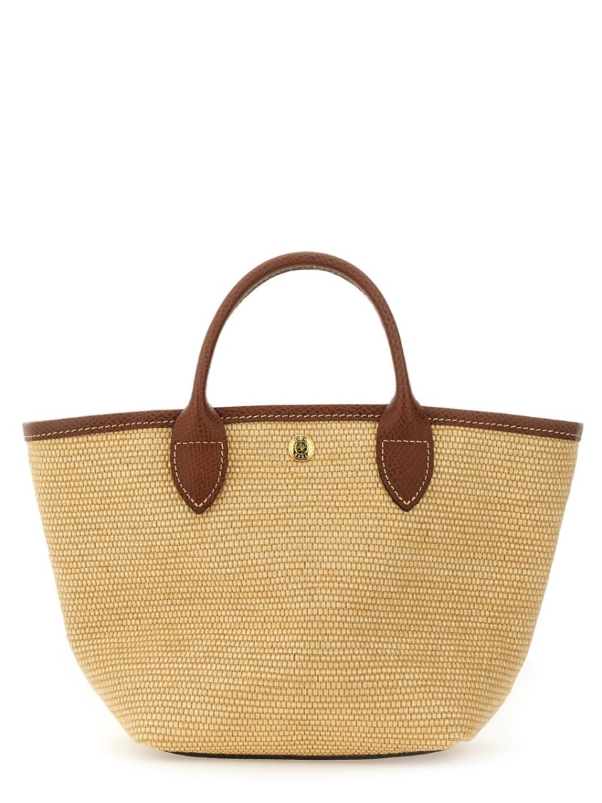 Shop Longchamp "le Pliage Collection Xs" Basket Bag
