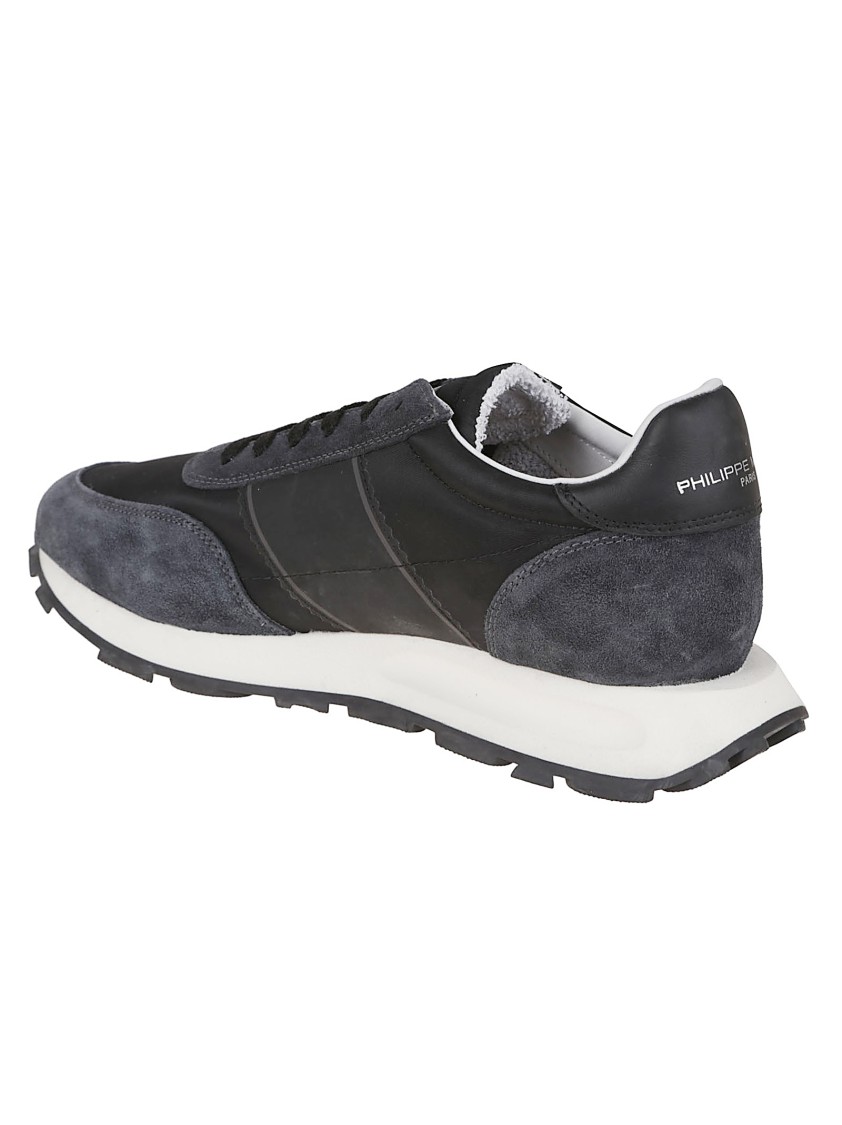 Philippe Model Tilu.w001 Sneakers With Textured Upper In Black