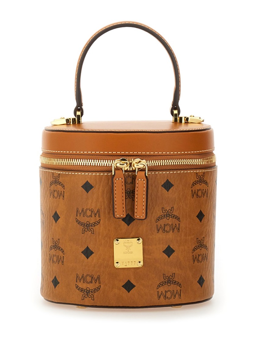 Mcm "aren" Bag With Shoulder Strap