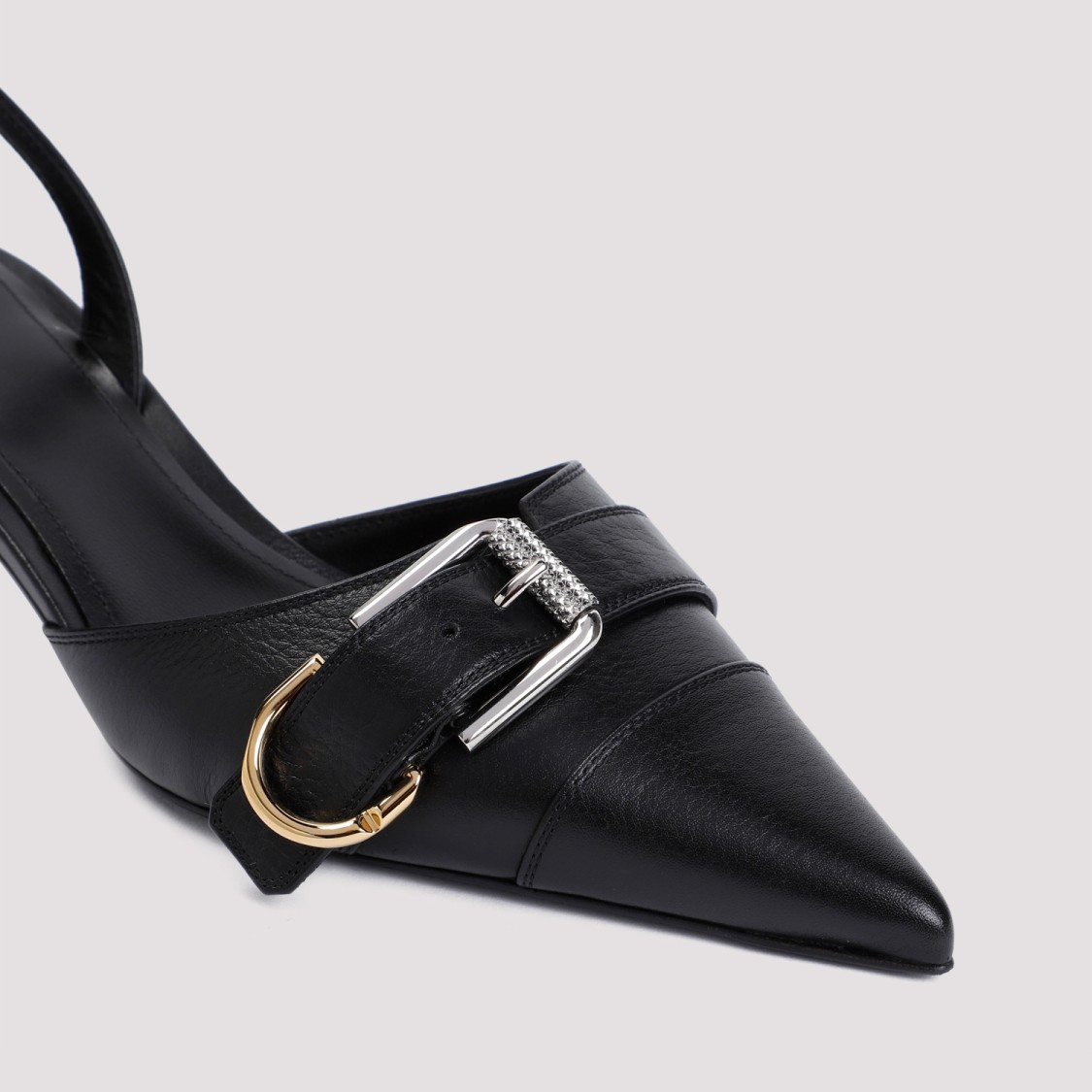 サンダル・ミュール GIVENCHY VOYOU 45MM SLINGBACK SANDALS Givenchy Men's Voyou Slingback Sandals Calfskin Leather (All