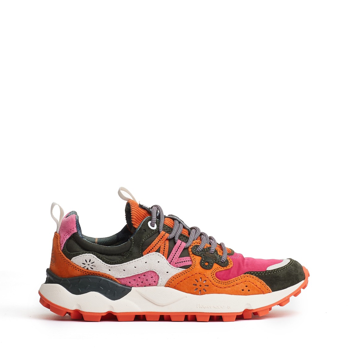 Flower Mountain Sneakers Pink In Multicolor