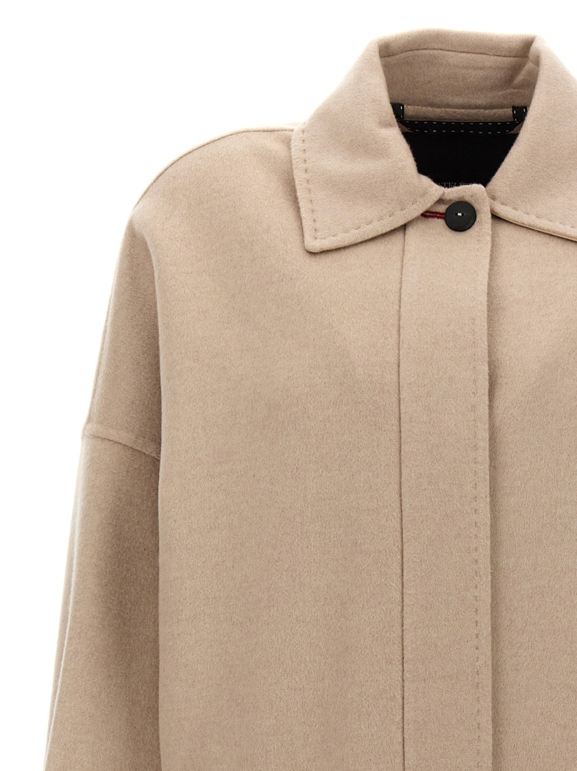 Max Mara Baruffa Coats And Trench Coats Beige