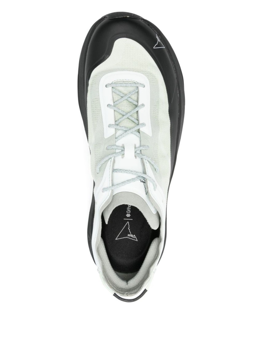 Roa Nylon Sneakers With Rubber And Vibram Sole In Gray