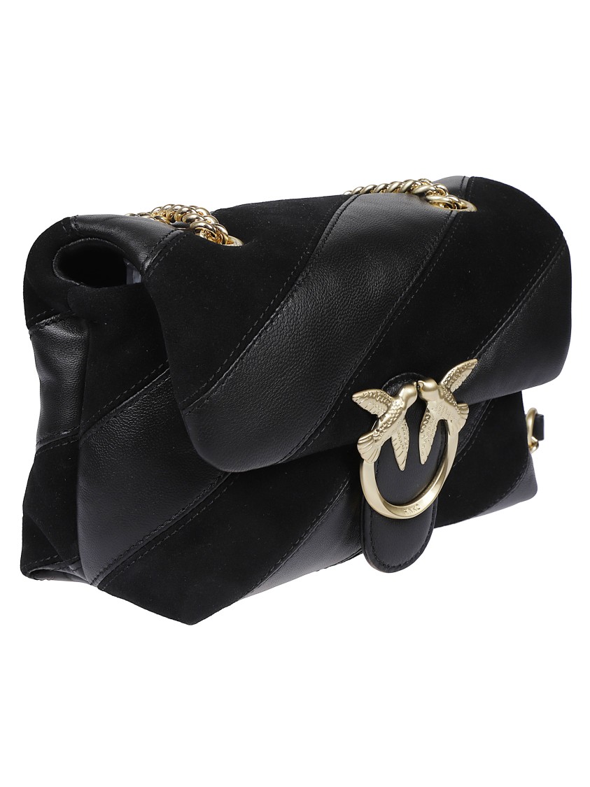 Pinko Crossbody Bag With Metal Logo Shoulder Bag | THE LIST
