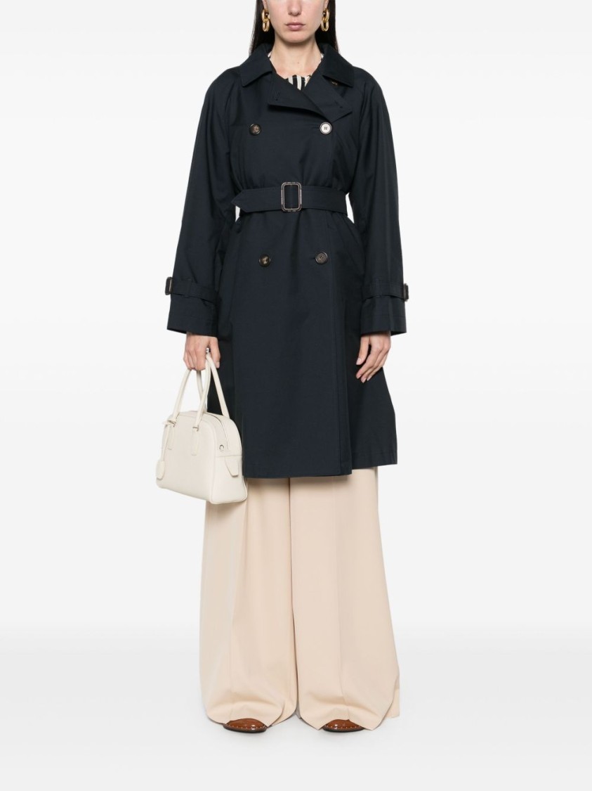 Shop Max Mara Double-breasted Trench Coat