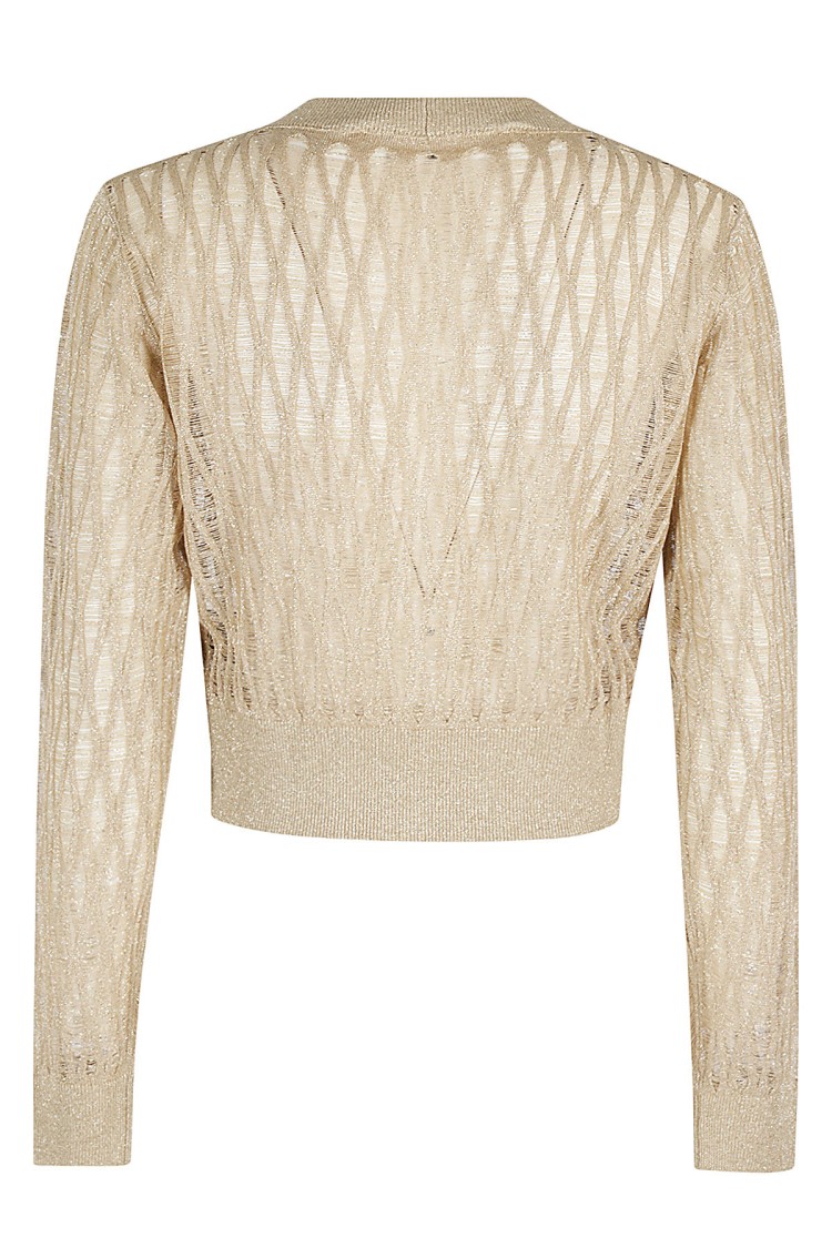 FEDERICA TOSI FEDERICA TOSI DELICATE V-NECK CARDIGAN