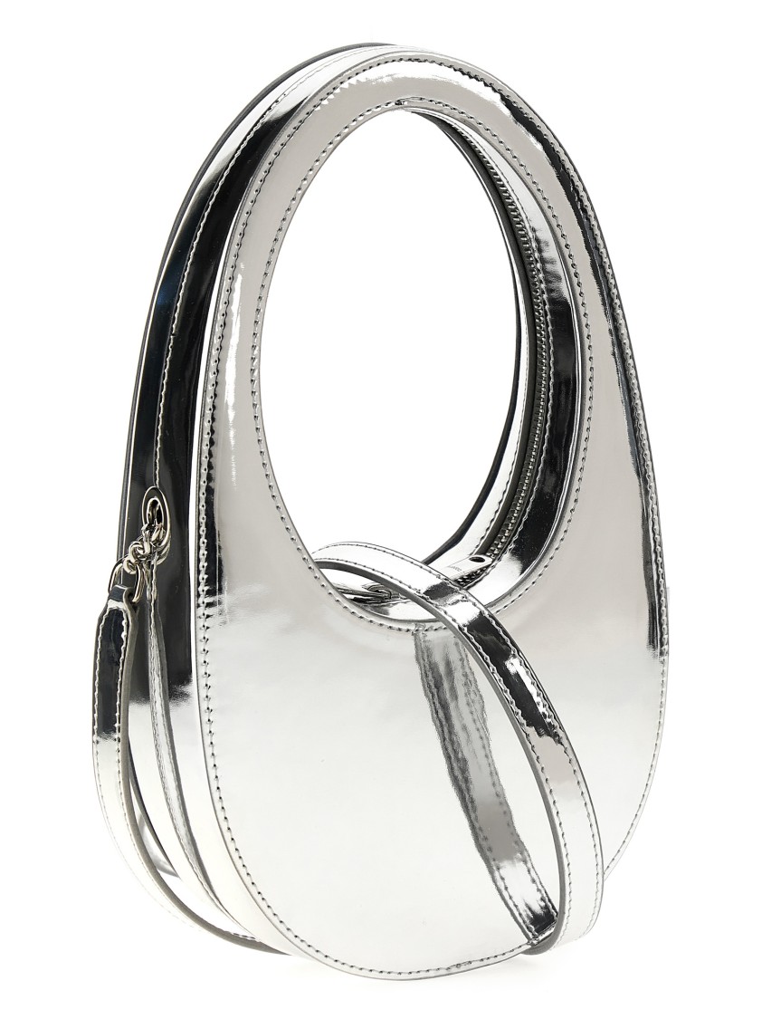 Coperni Mini Swipe Bag In Gray