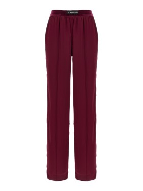 Tom Ford Viscose Velvet Boot Cut Pants Flare | THE LIST Tom Ford Viscose Velvet Boot Cut Pants Flare | THE LIST