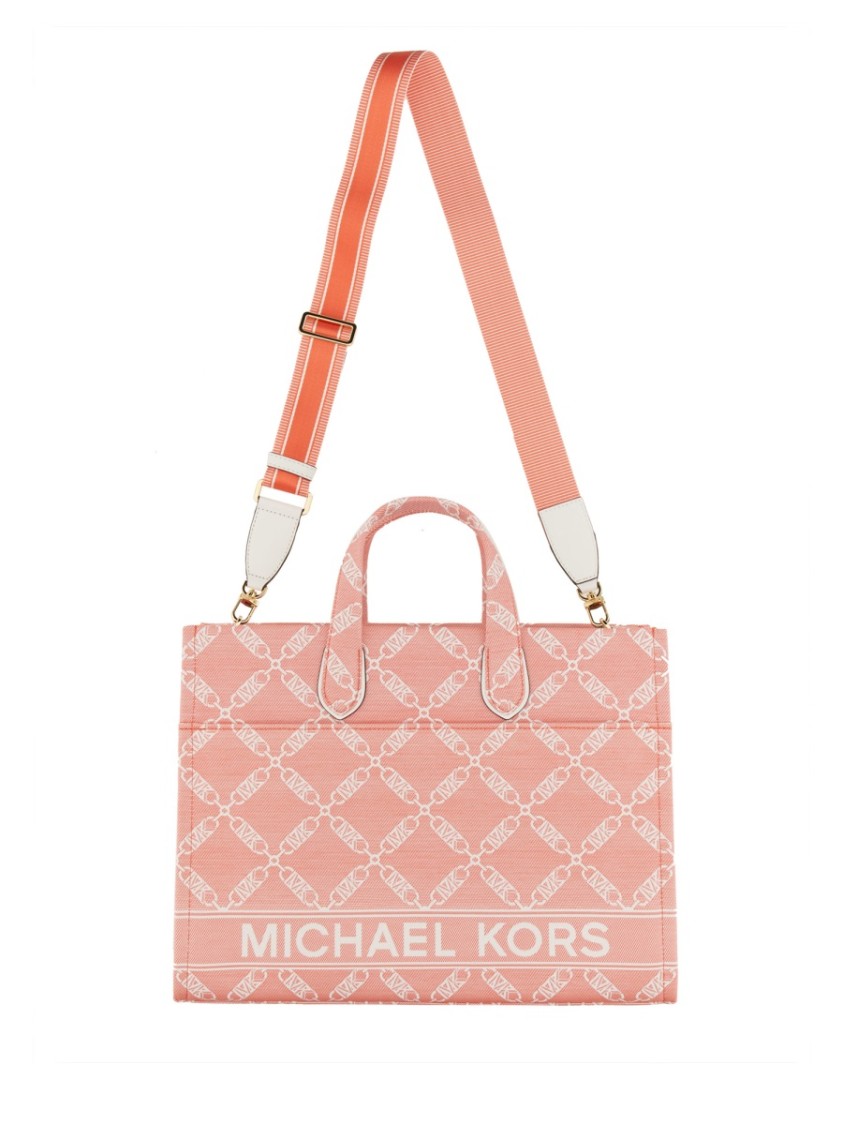 Michael Michael Kors Gigi Large Tote Bag In Pink