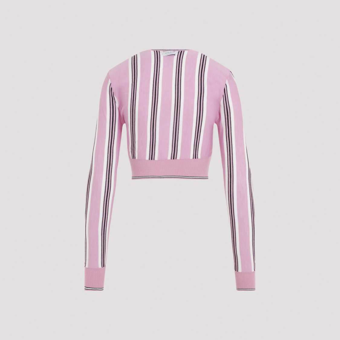 Jacquemus Pink Virgin Wool Le Cardigan Spiaggia Cardigan In Pink