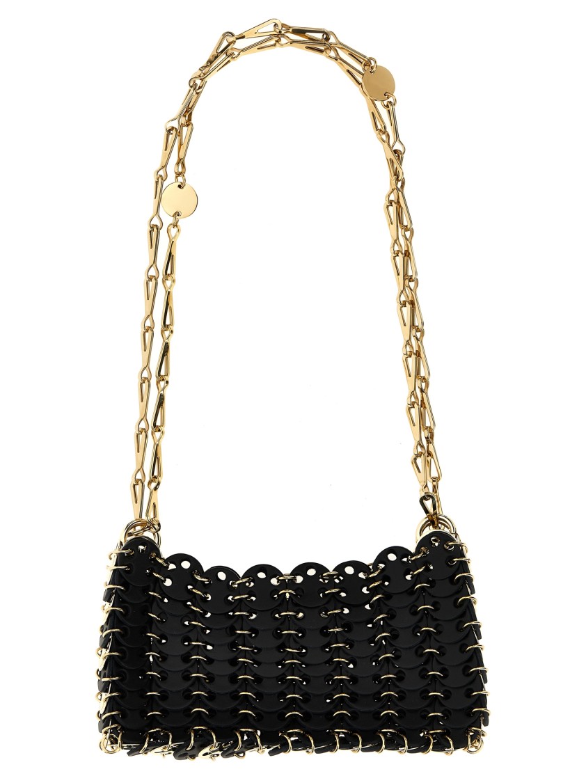 Rabanne Black 1969 Black Nano Shoulder Bag