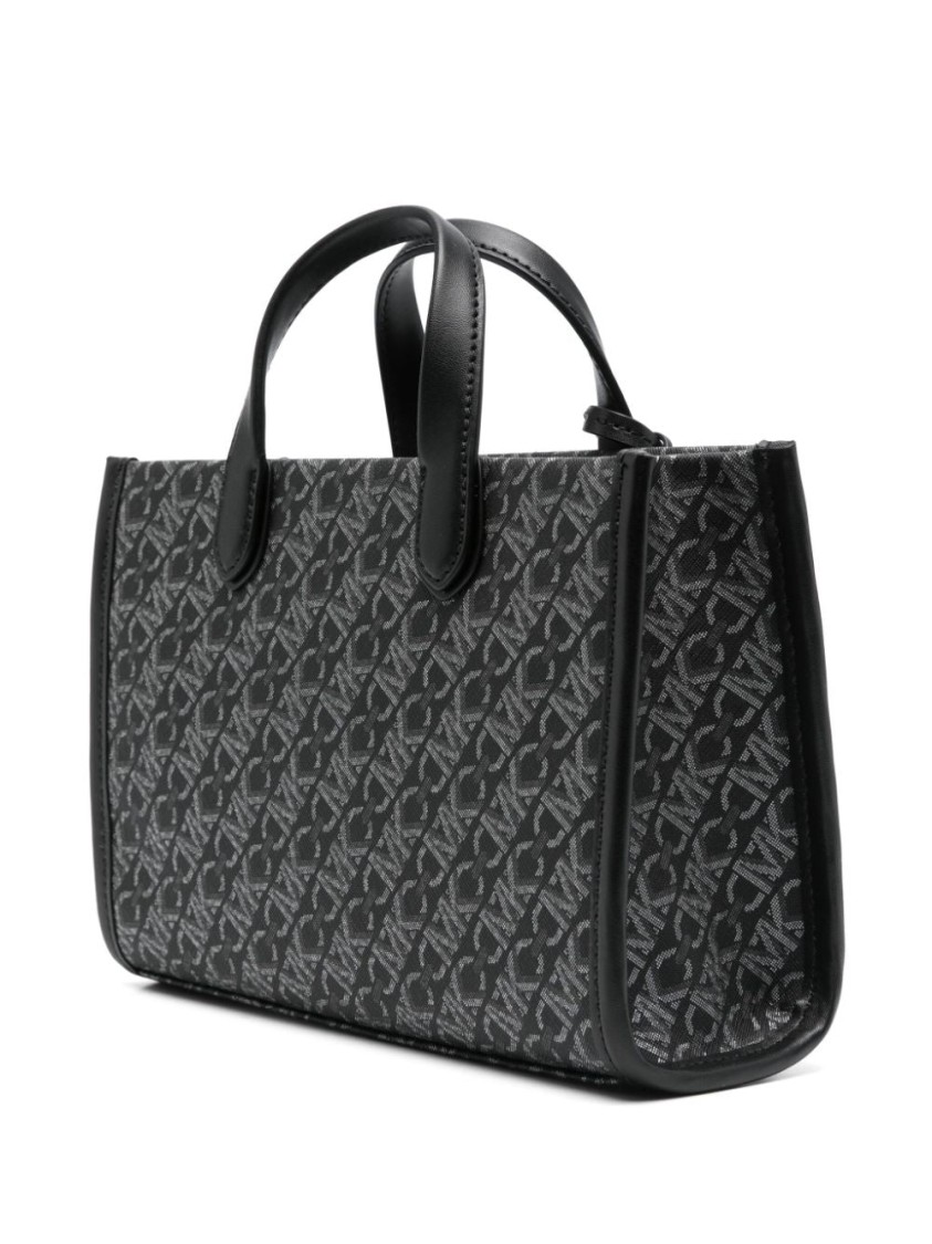Michael Kors Sm Ew Msgr Crossbody Bag In Black