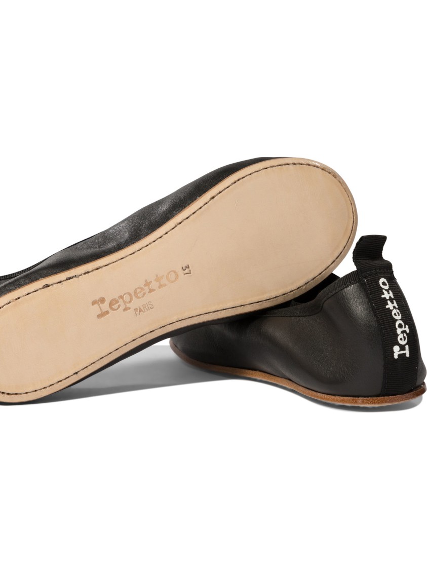 Repetto "gianna" Ballet Flats In Black