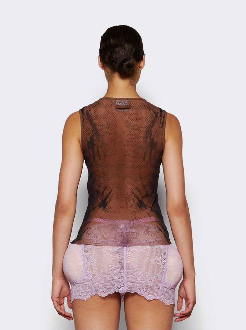 Jean Paul Gaultier Mesh Tank Top