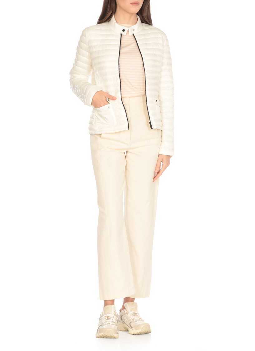 Save The Duck White Twinkle Padded Jacket In White