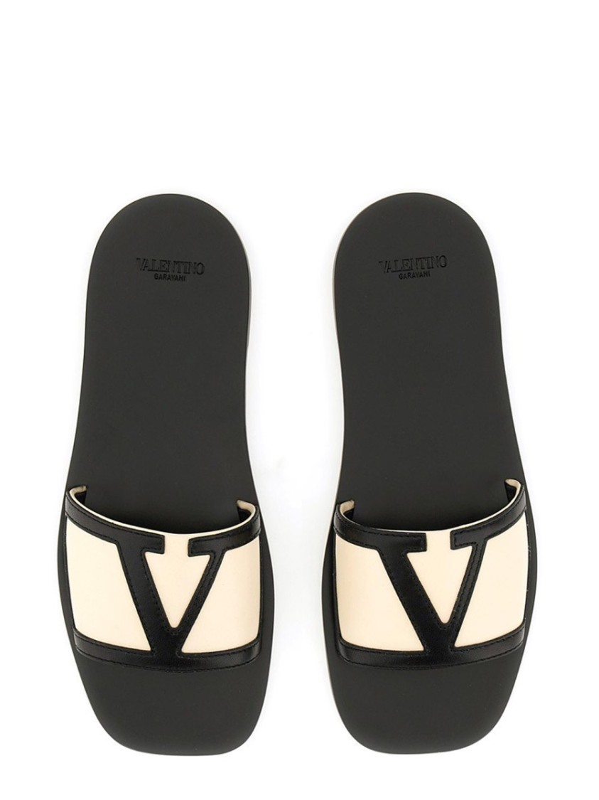 Shop Valentino Garavani "viva Superstar" Slide Sandal