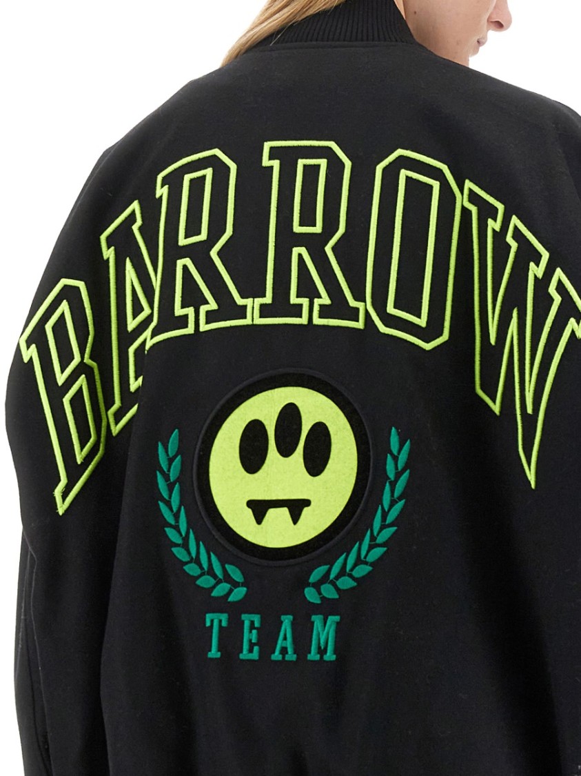 BARROW BARROW PLAYFUL GRAPHIC OVERSIZED JACKET