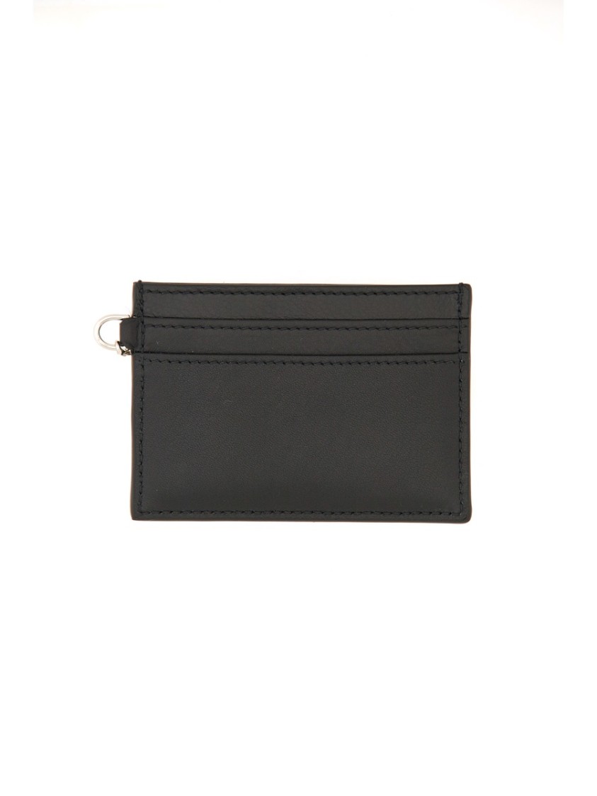 Alexander Mcqueen Card Holder In Black