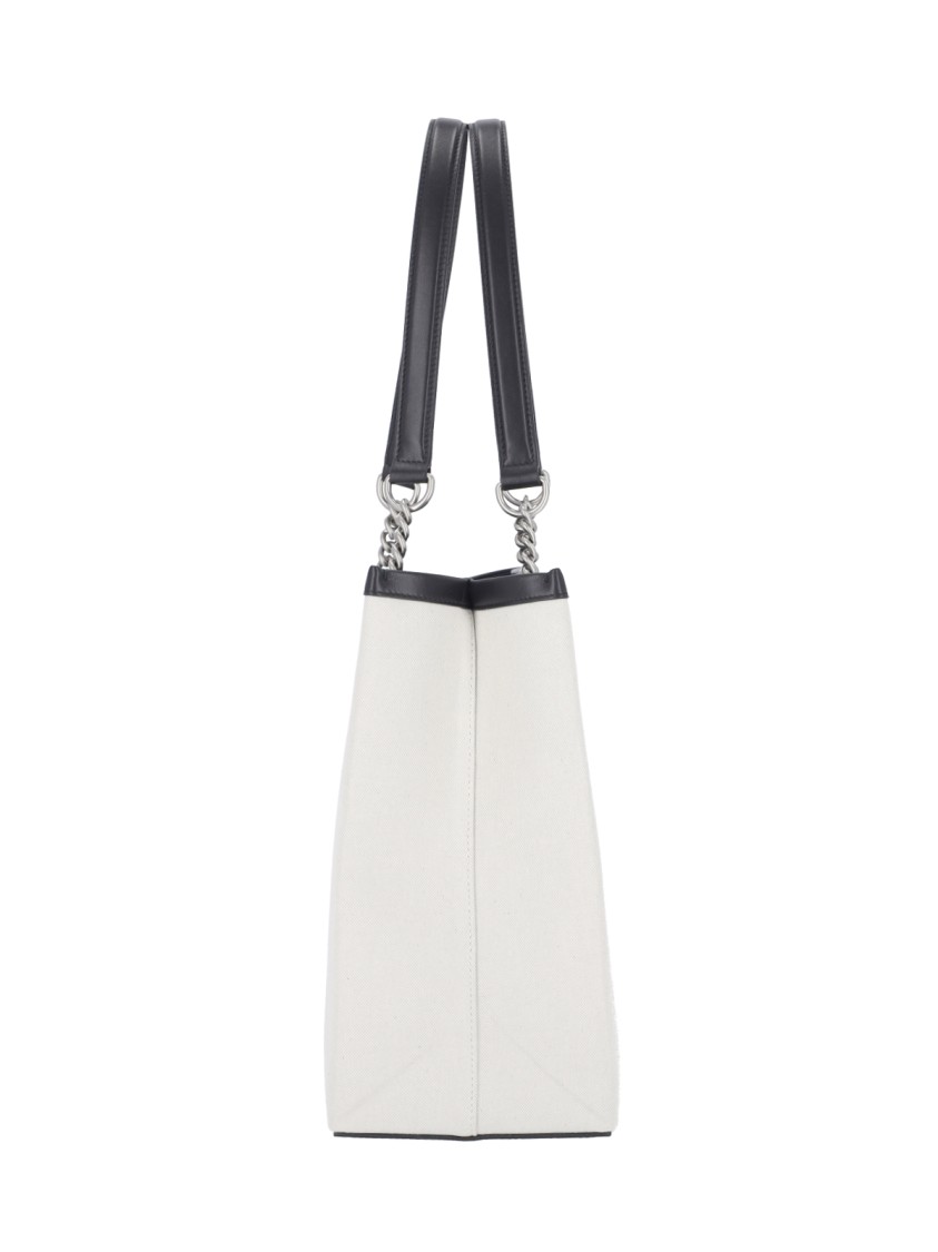 Balenciaga Mini Duty Free Canvas Tote Handbag