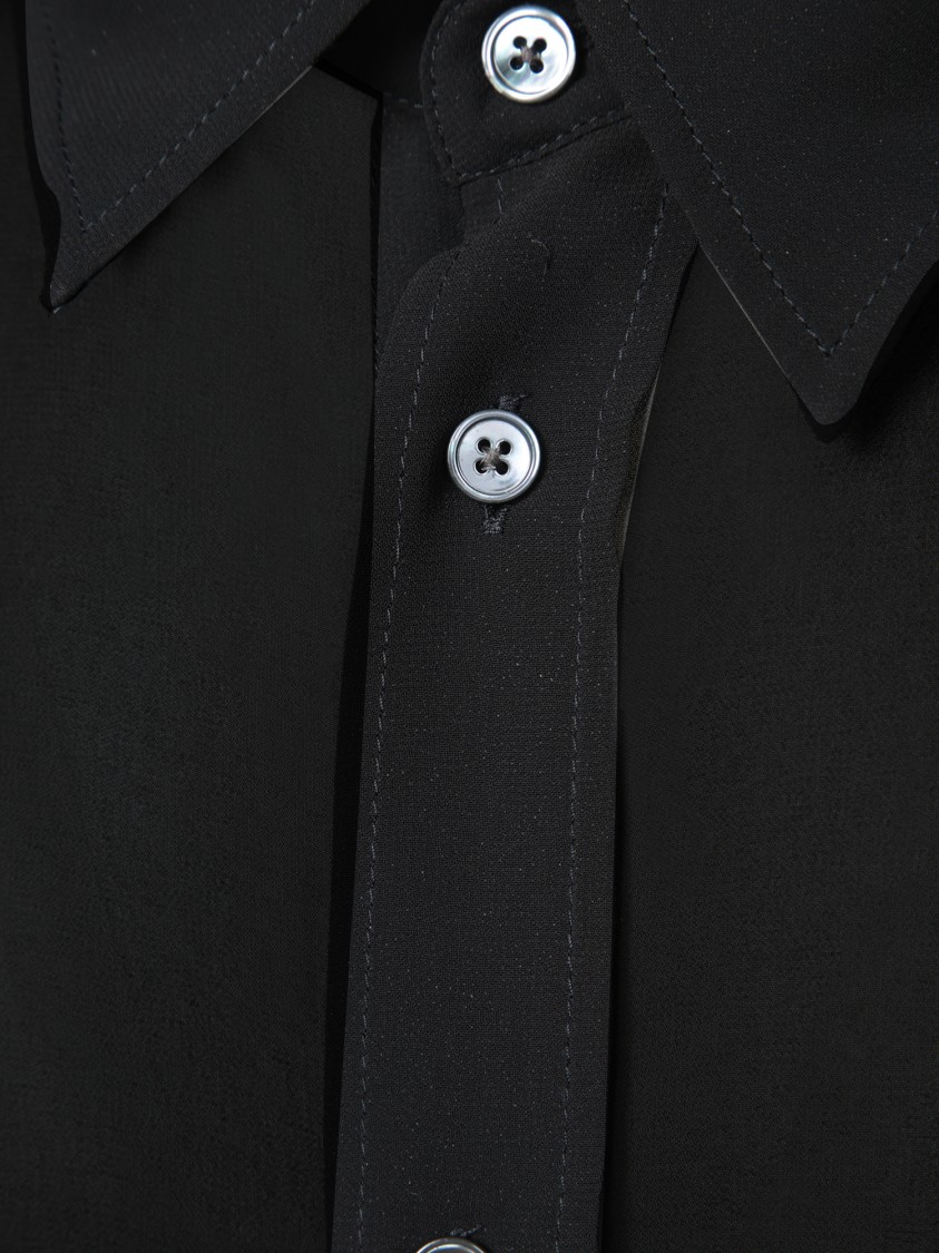Ami Alexandre Mattiussi Ami Paris Shirts In Black