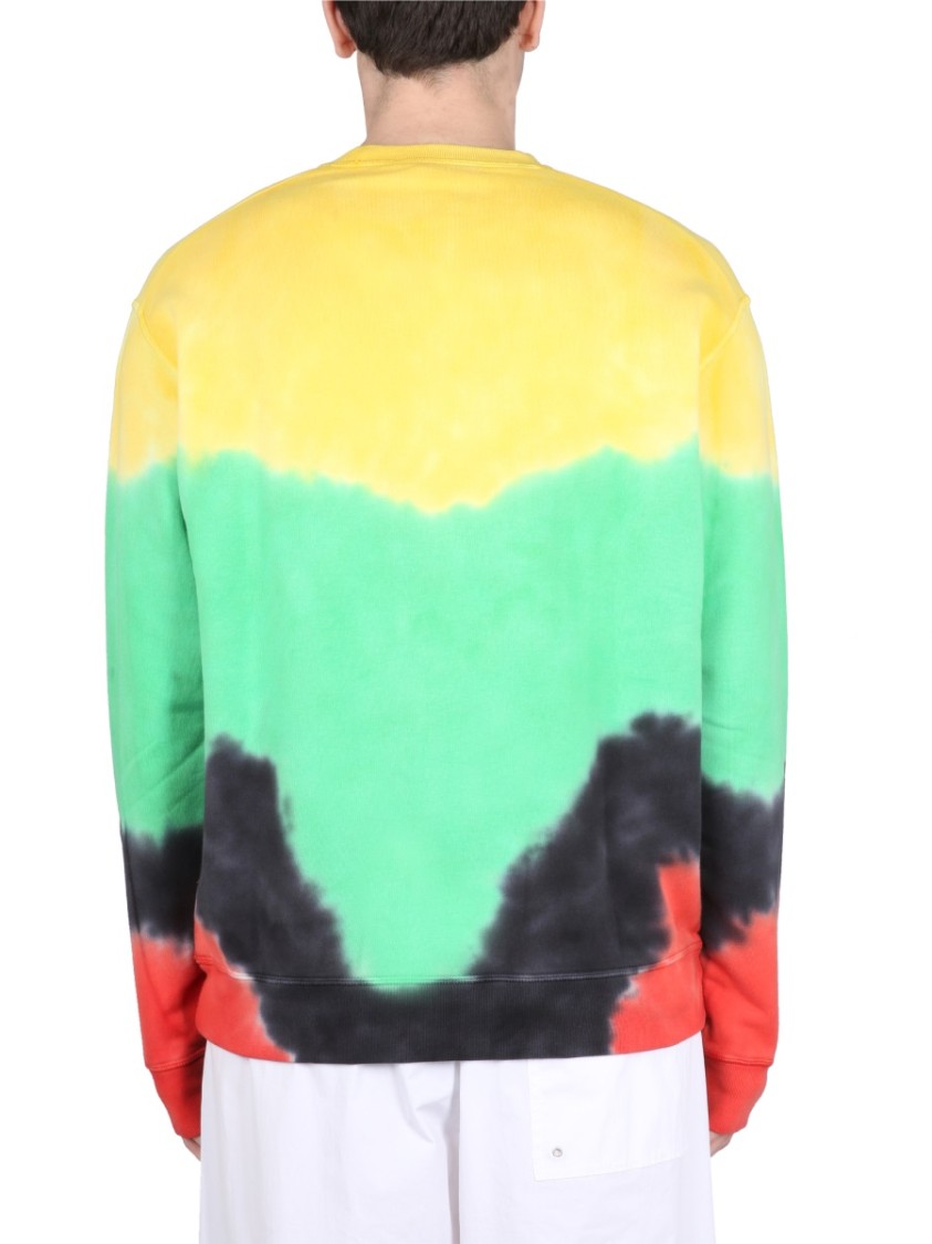 Shop Dsquared2 D2 Jamaica Sweatshirt In Green