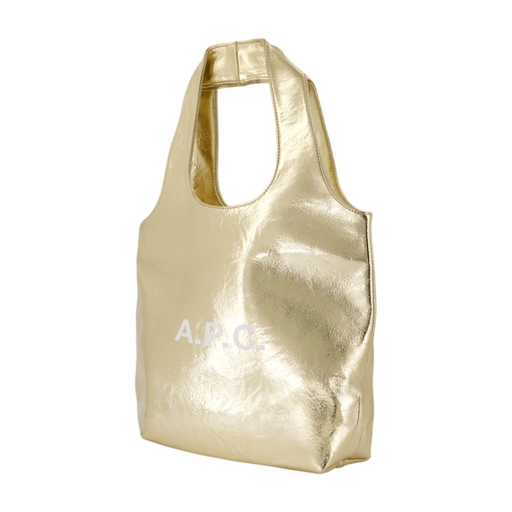 トートバッグ Ninon Small Shopping Bag - A.P.C. - Synthetic - Gold Apc A.p.c. Ninon Small Shopping Bag - Synthetic - Gold