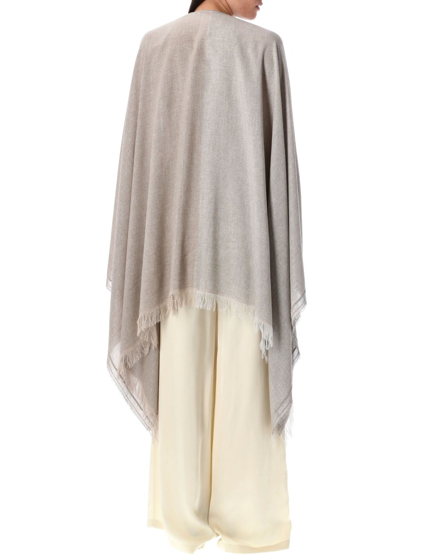 Fabiana Filippi Sequin Soft Mohair Open Cape