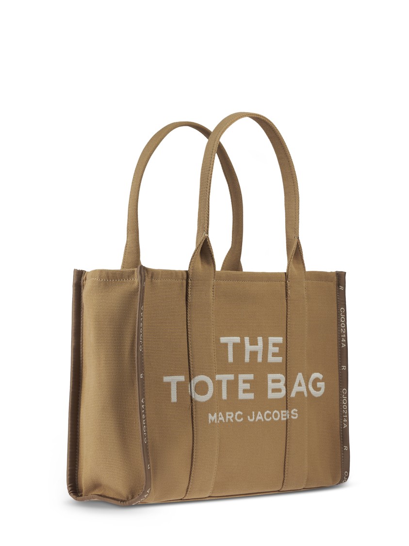 Marc Jacobs Spacious Brown Tote Bag With Sturdy Handles In Brown