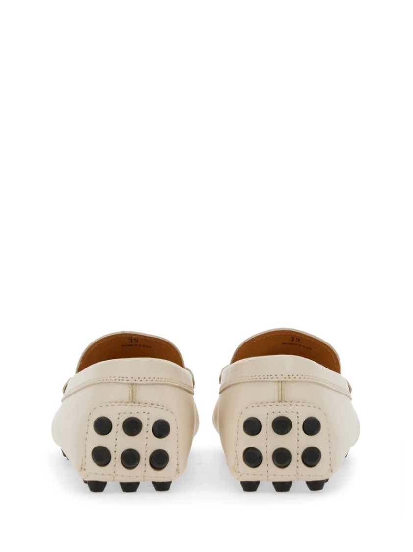 TOD'S TOD'S RUBBERIZED MOCCASIN