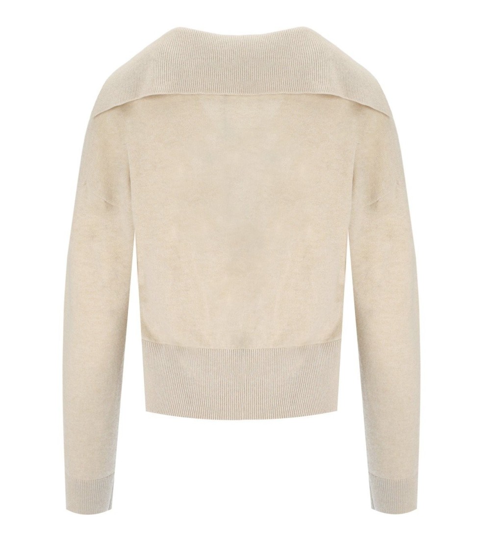 FEDERICA TOSI FEDERICA TOSI BUTTER POLO JUMPER