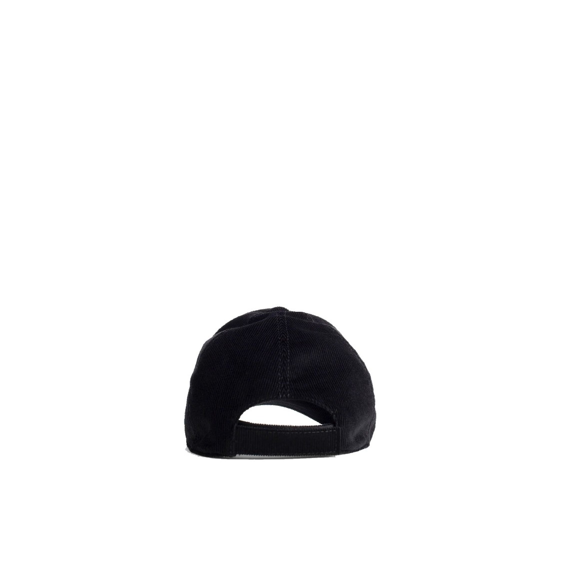 Prada Ribbed Cotton Hat In Black