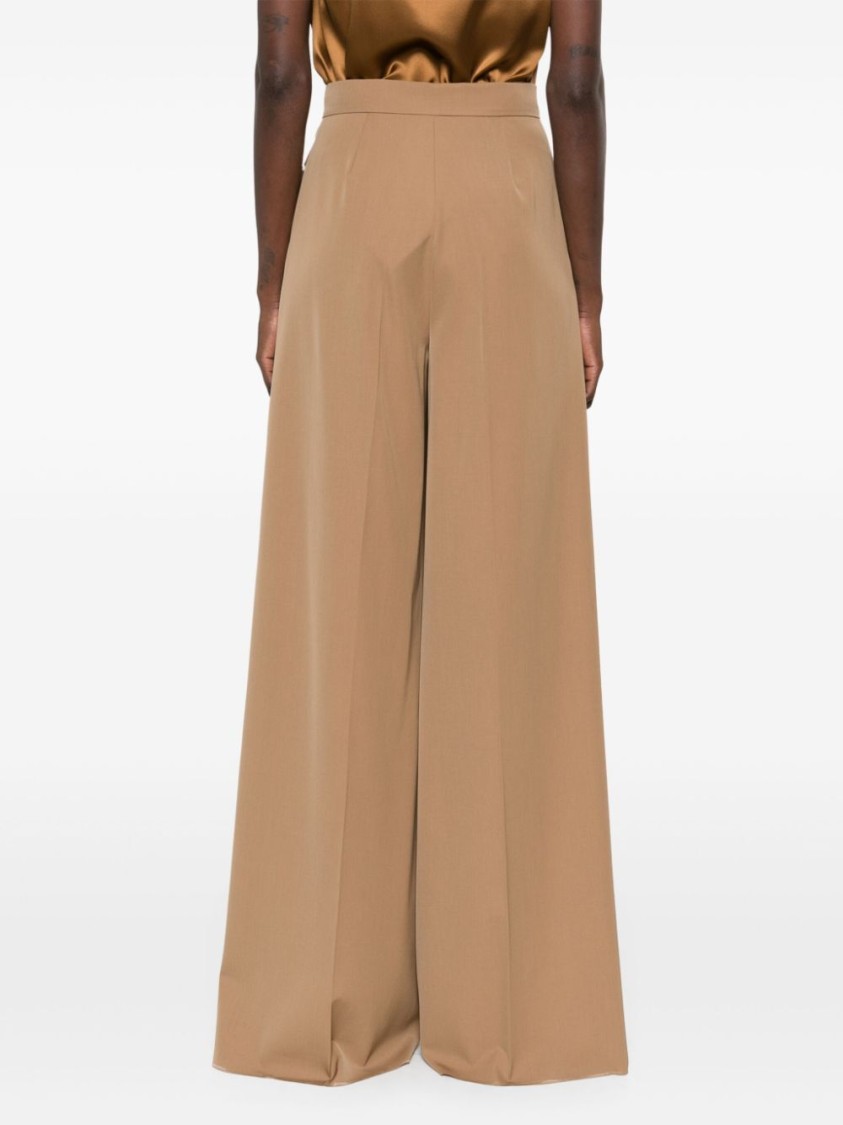 Max Mara Ninfa Trousers In Brown